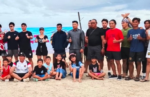 Dari Pasir Pantai ke Hati Penonton: Lomba Gulat Pantai Perdana Sulut Ditutup dengan Pesan Mendalam