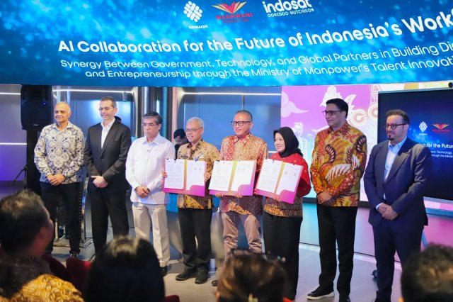 Indosat, Wadhwani Foundation dan Kemnaker Bersinergi Cetak 1 Juta Talenta Digital Indonesia Berbasis AI